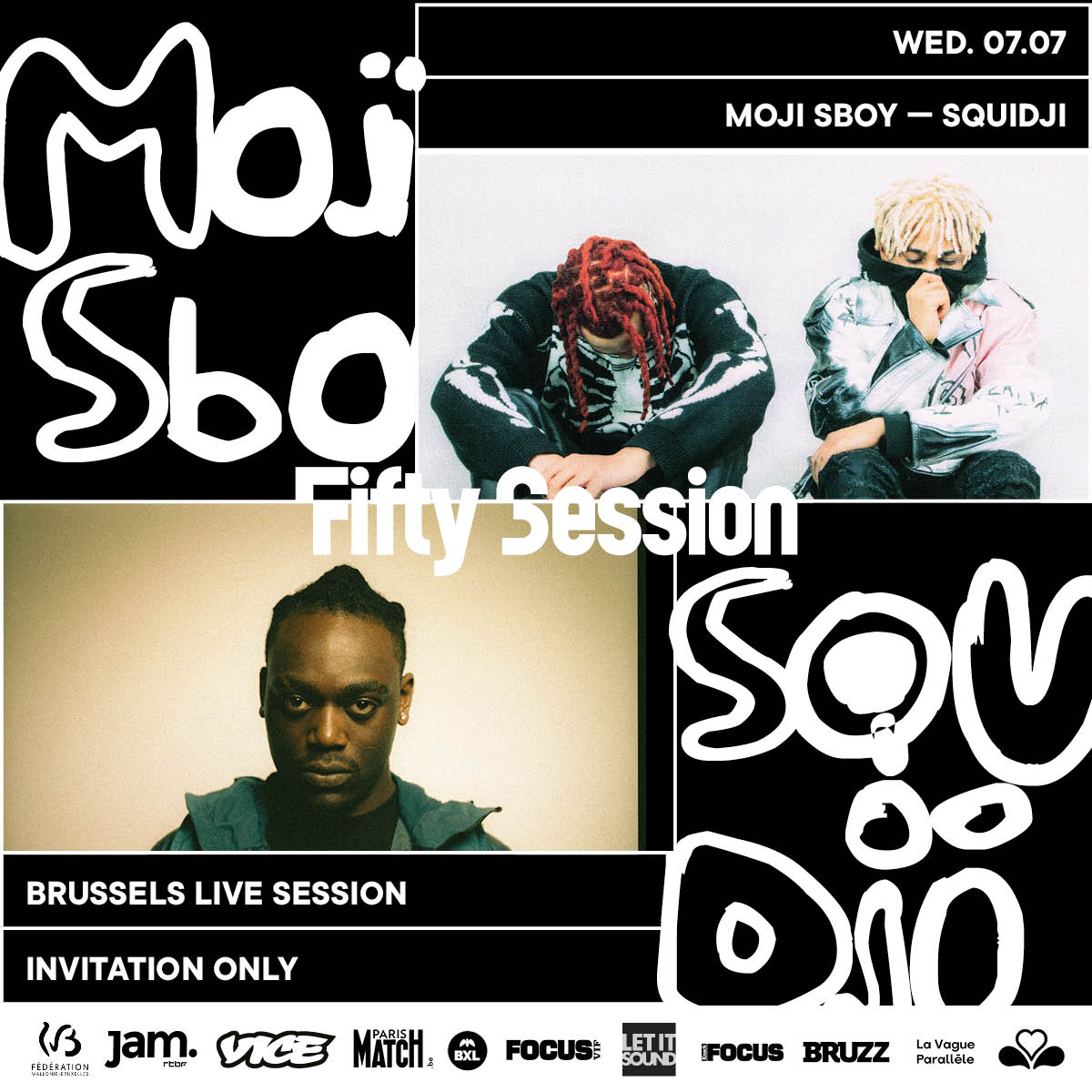 Fifty Session ⎜Moji Sboy x Squidji - Five Oh